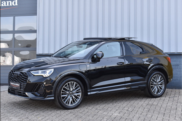 Audi Q3 Sportback 45 TFSI e S-Line 245 Pk Pano Memory Sfeer Keyless Vol Leder 360 Camera 19 Inch