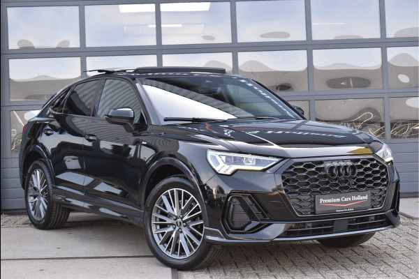 Audi Q3 Sportback 45 TFSI e S-Line 245 Pk Pano Memory Sfeer Keyless Vol Leder 360 Camera 19 Inch