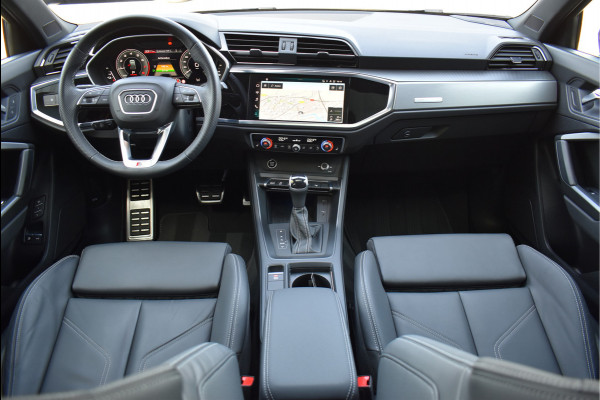 Audi Q3 Sportback 45 TFSI e S-Line 245 Pk Pano Memory Sfeer Keyless Vol Leder 360 Camera 19 Inch