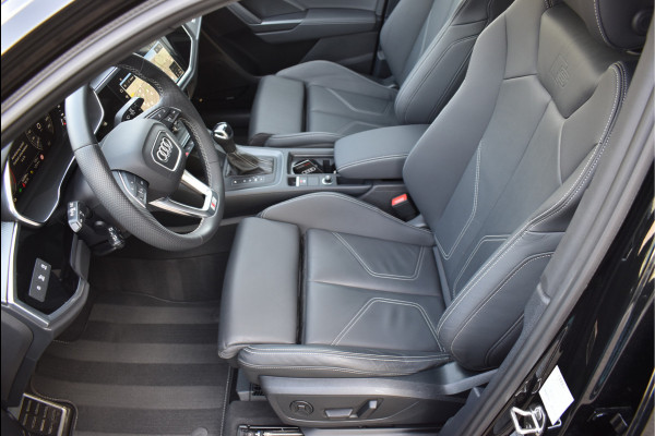 Audi Q3 Sportback 45 TFSI e S-Line 245 Pk Pano Memory Sfeer Keyless Vol Leder 360 Camera 19 Inch