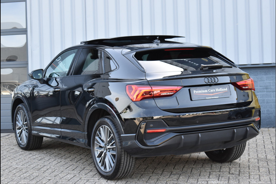 Audi Q3 Sportback 45 TFSI e S-Line 245 Pk Pano Memory Sfeer Keyless Vol Leder 360 Camera 19 Inch