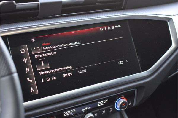 Audi Q3 Sportback 45 TFSI e S-Line 245 Pk Pano Memory Sfeer Keyless Vol Leder 360 Camera 19 Inch