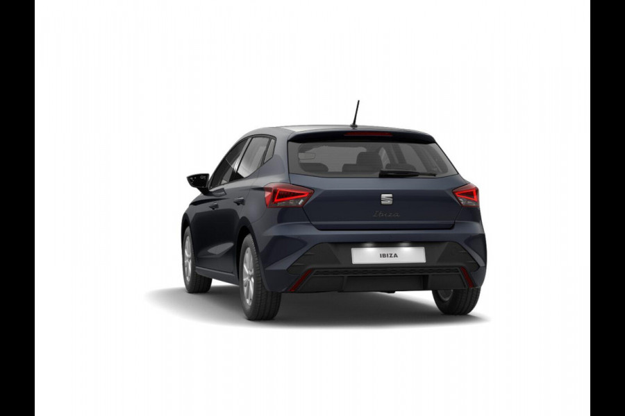 Seat Ibiza 1.0 EcoTSI Reference | Draadloze Carplay | Cruise Control | Full Led | Lichtmetalen Velgen: 'Brilliant Silver | Private Lease v/a 329,- euro!