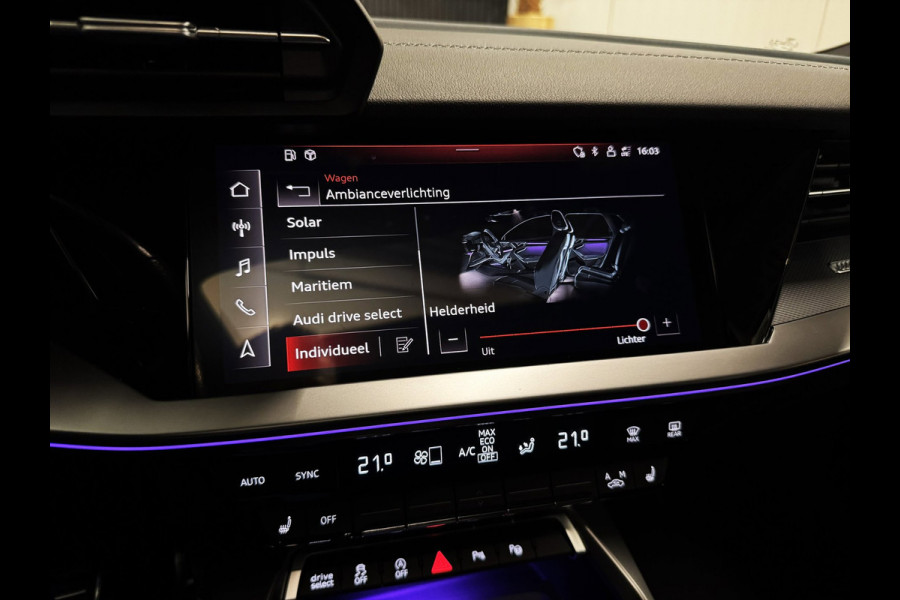 Audi A3 Limousine 35 TFSI 3x S-line Edition One|PANO|SFEER|LEDER|B&O|BOMVOL