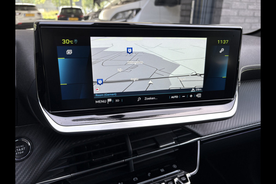 Peugeot e-208 EV GT Pack 50 kWh Achteruitrijcamera - Apple carplay - Airco - Parkeersensoren - Navigatie - Licht metalen velgen 17 inch - Bluetooth - Led verlichting - Dodehoek detectie - keyless start/ entry - Extra getint - Elektrische ramen - Radio - Stuur leder - Stuur multifunctioneel - Cruise control
