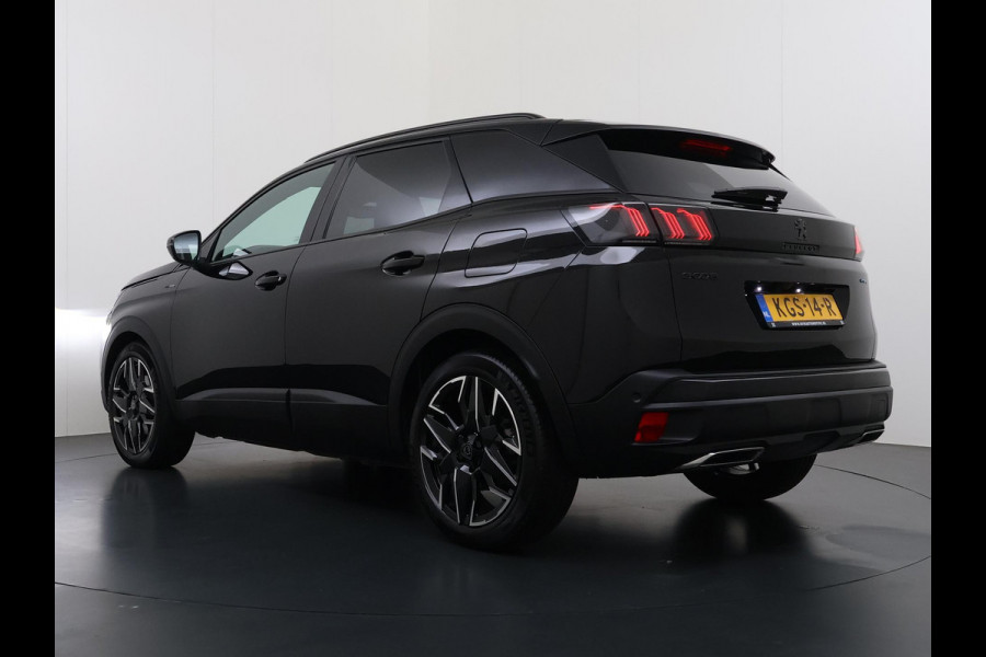 Peugeot 3008 1.6 HYbrid 225 GT PHEV | BLACK PACK | 19 INCH | ELEKTRISCHE KOFFERBAK | FOCAL AUDIO | ACHTERUITRIJCAMERA MET 180° VIEW | STOELVERWARMING | ALCANTARA | RIJKLAAR GELEVERD MET 12 MND BOVAG GARANTIE |