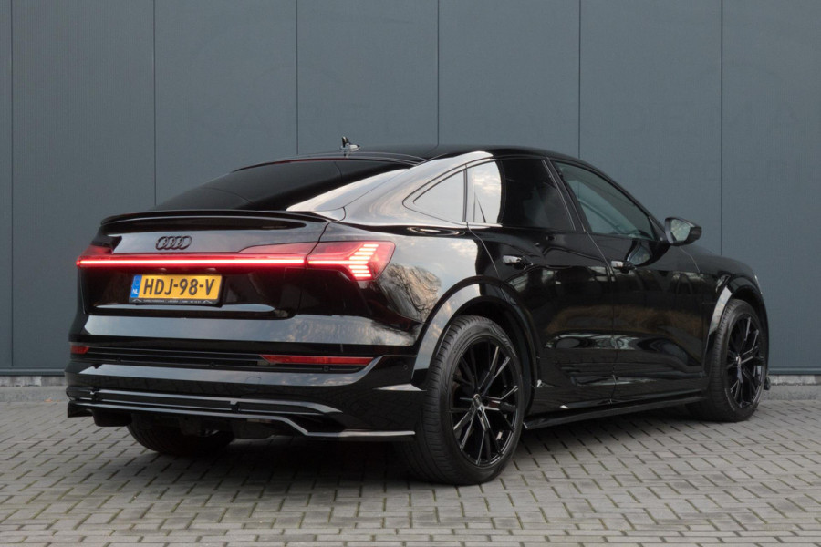 Audi e-tron Sportback S quattro 95 kWh | SOH 98% | S-LINE | STUURVERWARMING | RS-STOELEN |B&O| TREKHAAK | CAMERA