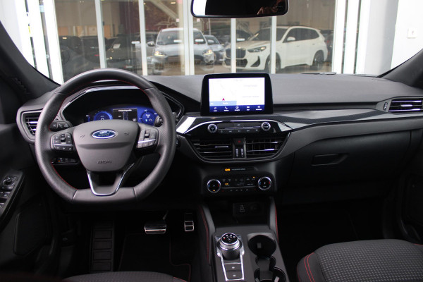 Ford Kuga 2.5 PHEV 225PK ST-LINE X | ELEKTRISCH WEGKLAPBARE TREKHAAK | NAVIGATIE | WINTER PACK: VOORRUIT/STUUR/STOEL VERWARMING | ACHTERBANK VERWARMING | DODEHOEKDETECTIE | CAMERA VOOR + ACHTER | KEYLESS ENTRY/START | RODE REMKLAUWEN | ADAPTIVE CRUISE CONTROL | DAB+ RADIO | APPLE CARPLAY/ANDROID AUTO | 19" LICHTMETALEN VELGEN | PARKEERSENSOREN VOOR + ACHTER | AUTOMATISCH INPARKEREN | ELEKTRISCH BEDIENBARE ACHTERKLEP |