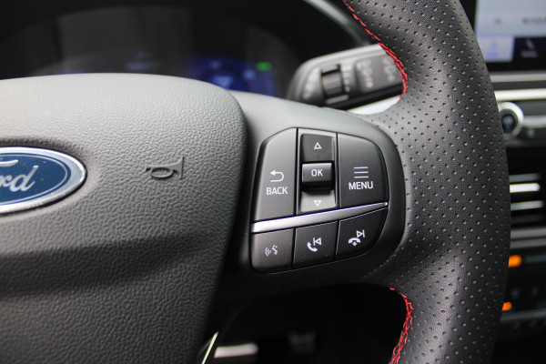 Ford Kuga 2.5 PHEV 225PK ST-LINE X | ELEKTRISCH WEGKLAPBARE TREKHAAK | NAVIGATIE | WINTER PACK: VOORRUIT/STUUR/STOEL VERWARMING | ACHTERBANK VERWARMING | DODEHOEKDETECTIE | CAMERA VOOR + ACHTER | KEYLESS ENTRY/START | RODE REMKLAUWEN | ADAPTIVE CRUISE CONTROL | DAB+ RADIO | APPLE CARPLAY/ANDROID AUTO | 19" LICHTMETALEN VELGEN | PARKEERSENSOREN VOOR + ACHTER | AUTOMATISCH INPARKEREN | ELEKTRISCH BEDIENBARE ACHTERKLEP |