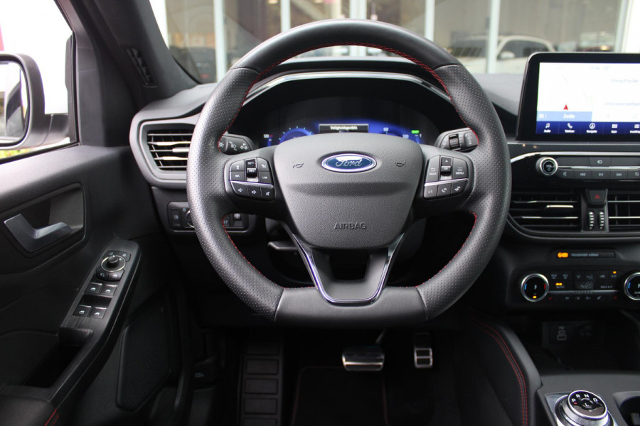 Ford Kuga 2.5 PHEV 225PK ST-LINE X | ELEKTRISCH WEGKLAPBARE TREKHAAK | NAVIGATIE | WINTER PACK: VOORRUIT/STUUR/STOEL VERWARMING | ACHTERBANK VERWARMING | DODEHOEKDETECTIE | CAMERA VOOR + ACHTER | KEYLESS ENTRY/START | RODE REMKLAUWEN | ADAPTIVE CRUISE CONTROL | DAB+ RADIO | APPLE CARPLAY/ANDROID AUTO | 19" LICHTMETALEN VELGEN | PARKEERSENSOREN VOOR + ACHTER | AUTOMATISCH INPARKEREN | ELEKTRISCH BEDIENBARE ACHTERKLEP |