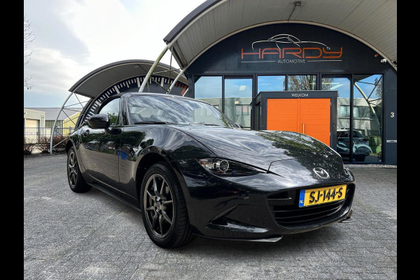 Mazda MX-5 1.5 SkyActiv-G 131 GT-M Zwart / Bruin Leder NL-Auto 100% Dealer Onderhouden