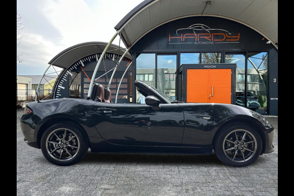 Mazda MX-5 1.5 SkyActiv-G 131 GT-M Zwart / Bruin Leder NL-Auto 100% Dealer Onderhouden
