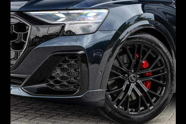 Audi Q8 55 TFSI e quattro Pro Line S | Panoramadak | 360 Camera | B&O | Head-up | Achterasbesturing | Luchtvering | Ambiance interieur | Soft close | Trekhaak | Stuurwiel verwarmd |