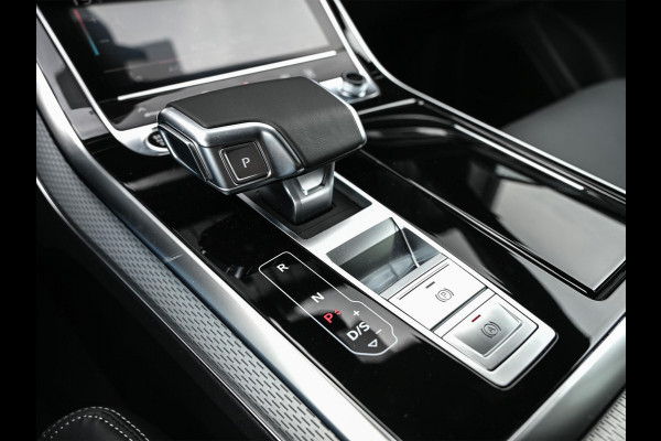 Audi Q8 55 TFSI e quattro Pro Line S | Panoramadak | 360 Camera | B&O | Head-up | Achterasbesturing | Luchtvering | Ambiance interieur | Soft close | Trekhaak | Stuurwiel verwarmd |