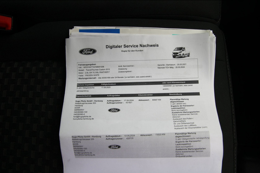 Ford Transit Custom 320 2.0 TDCI L1H1 Limited / Camera / 3 zits / carplay