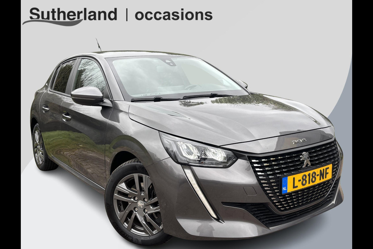 Peugeot 208 1.2 PureTech Active Pack 101pk Led Koplampen | Cruise control | Apple Carplay, Android auto | BTW auto | Navigatie
