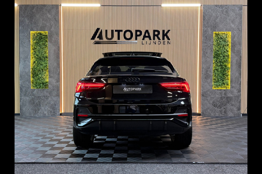 Audi Q3 Sportback VERKOCHT! 45 TFSI e 3X S-LINE|PANO|SONOS|MATRIXLED|360CAM|MEMORY|KEYLESS|SFEERVERLICHTING|TREKHAAK|DEALER OND