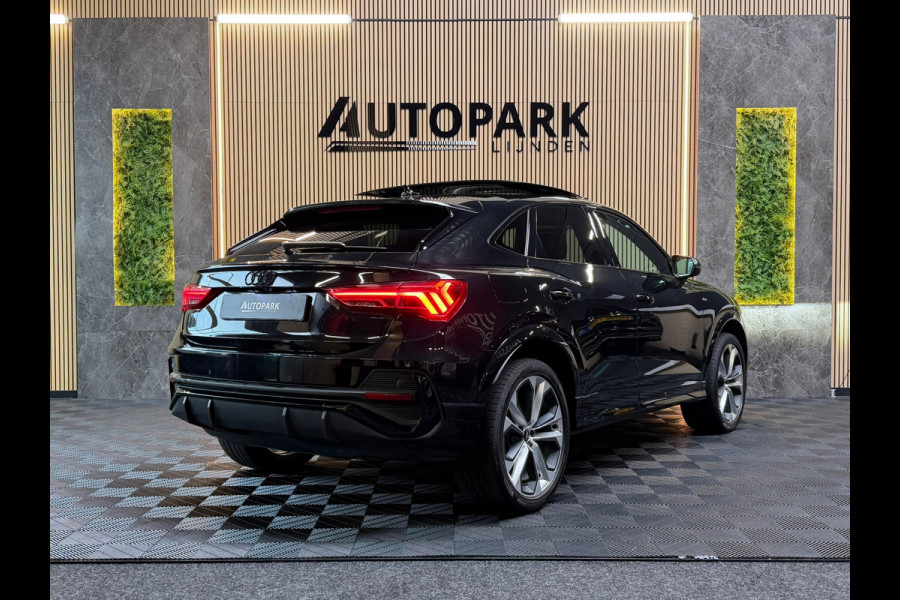 Audi Q3 Sportback VERKOCHT! 45 TFSI e 3X S-LINE|PANO|SONOS|MATRIXLED|360CAM|MEMORY|KEYLESS|SFEERVERLICHTING|TREKHAAK|DEALER OND