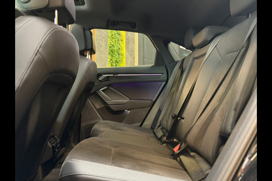 Audi Q3 Sportback VERKOCHT! 45 TFSI e 3X S-LINE|PANO|SONOS|MATRIXLED|360CAM|MEMORY|KEYLESS|SFEERVERLICHTING|TREKHAAK|DEALER OND