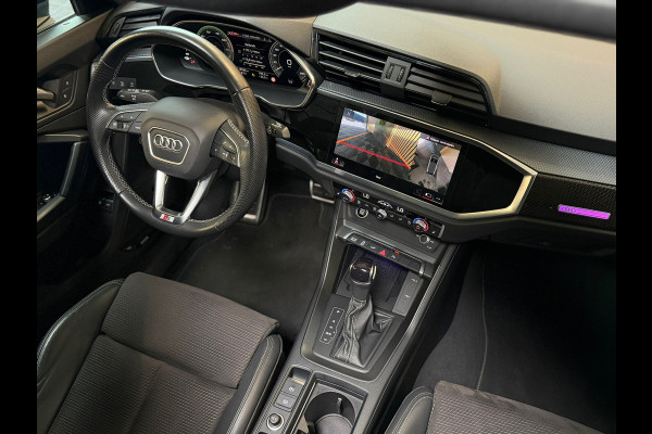 Audi Q3 Sportback VERKOCHT! 45 TFSI e 3X S-LINE|PANO|SONOS|MATRIXLED|360CAM|MEMORY|KEYLESS|SFEERVERLICHTING|TREKHAAK|DEALER OND