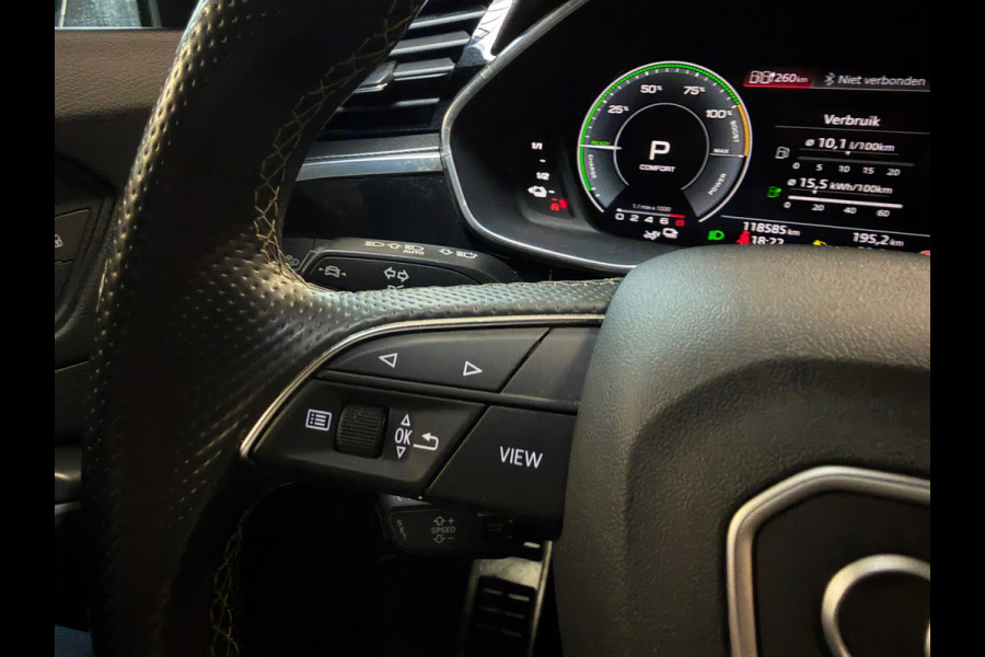 Audi Q3 Sportback VERKOCHT! 45 TFSI e 3X S-LINE|PANO|SONOS|MATRIXLED|360CAM|MEMORY|KEYLESS|SFEERVERLICHTING|TREKHAAK|DEALER OND