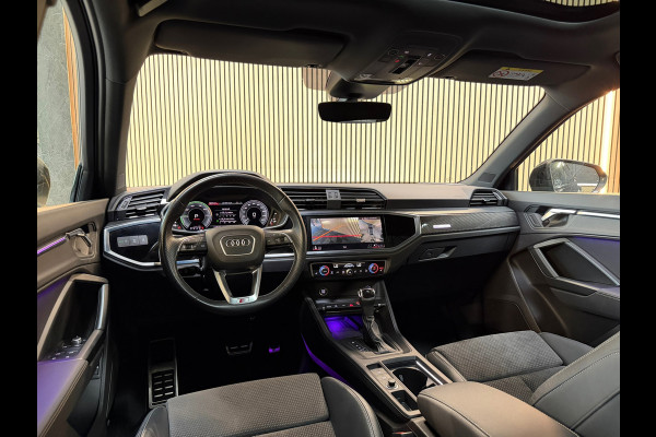 Audi Q3 Sportback VERKOCHT! 45 TFSI e 3X S-LINE|PANO|SONOS|MATRIXLED|360CAM|MEMORY|KEYLESS|SFEERVERLICHTING|TREKHAAK|DEALER OND