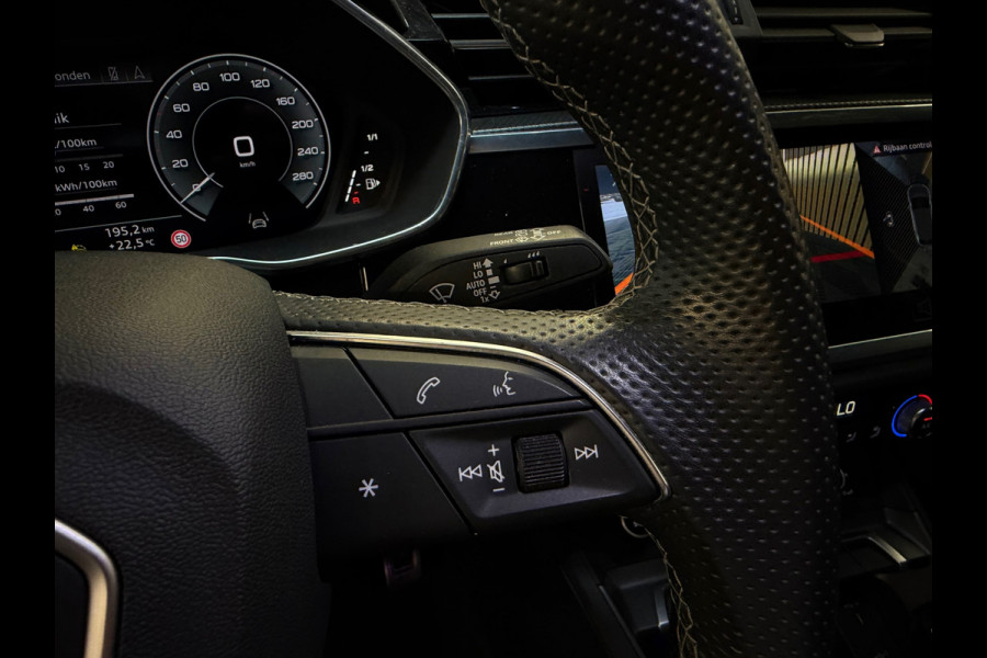 Audi Q3 Sportback VERKOCHT! 45 TFSI e 3X S-LINE|PANO|SONOS|MATRIXLED|360CAM|MEMORY|KEYLESS|SFEERVERLICHTING|TREKHAAK|DEALER OND