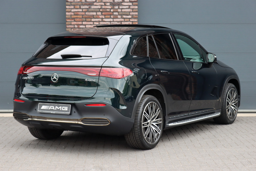 Mercedes-Benz EQE SUV 500 4MATIC AMG Line Premium 91 kWh | Hyperscreen | Distronic+ | Nappa Leder | Stoelventilatie | Trekhaak | Burmester | Digital Light | Panoramadak | Keyless Go |