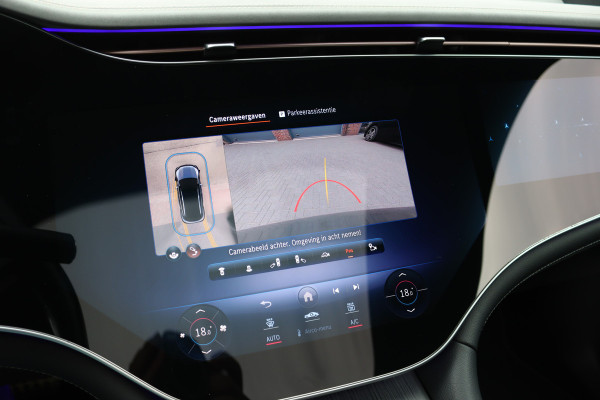 Mercedes-Benz EQE SUV 500 4MATIC AMG Line Premium 91 kWh | Hyperscreen | Distronic+ | Nappa Leder | Stoelventilatie | Trekhaak | Burmester | Digital Light | Panoramadak | Keyless Go |