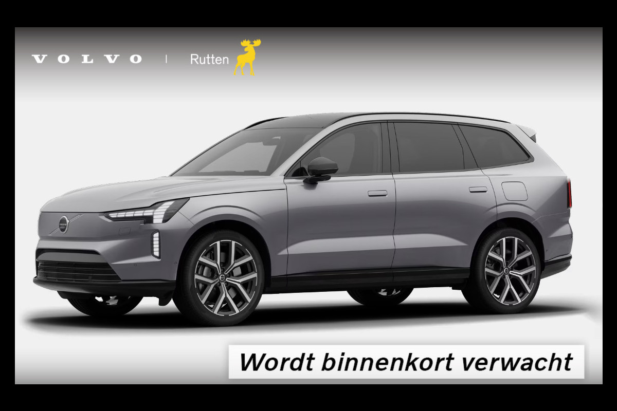 Volvo EX90 456PK Automaat Twin Motor Ultra 7p. 106 kWh / Panoramadak / Luchtvering / Head-up display / Stoelverwarming en stuurwielverwarming / Massagestoelen / Memory seats / Adaptive cruise control / 360 Camera / elektrische achterklep