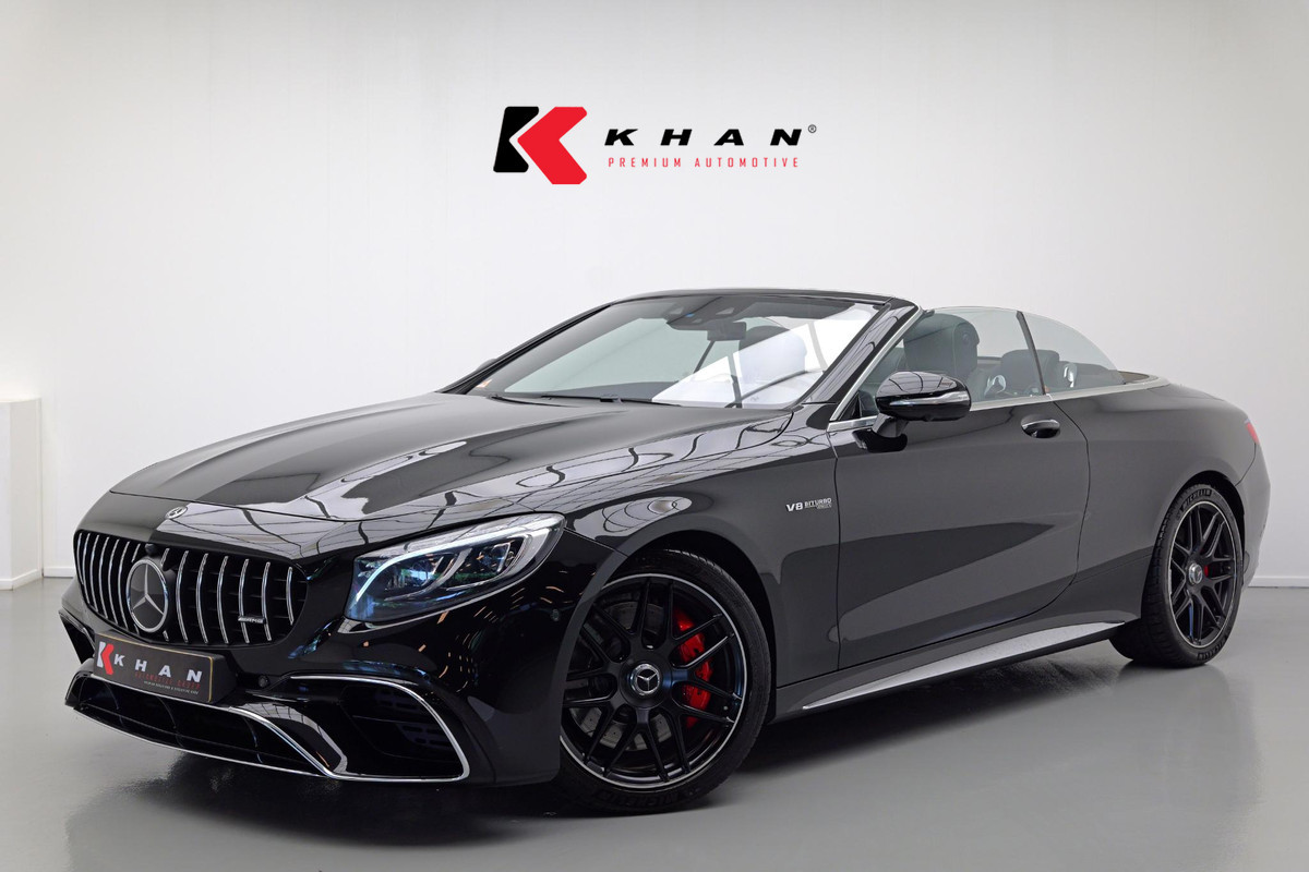 Mercedes-Benz S-Klasse Cabrio S63 AMG 4MATIC Premium Plus |Luchtvering|HUD|Nachtzicht|Airscarf|