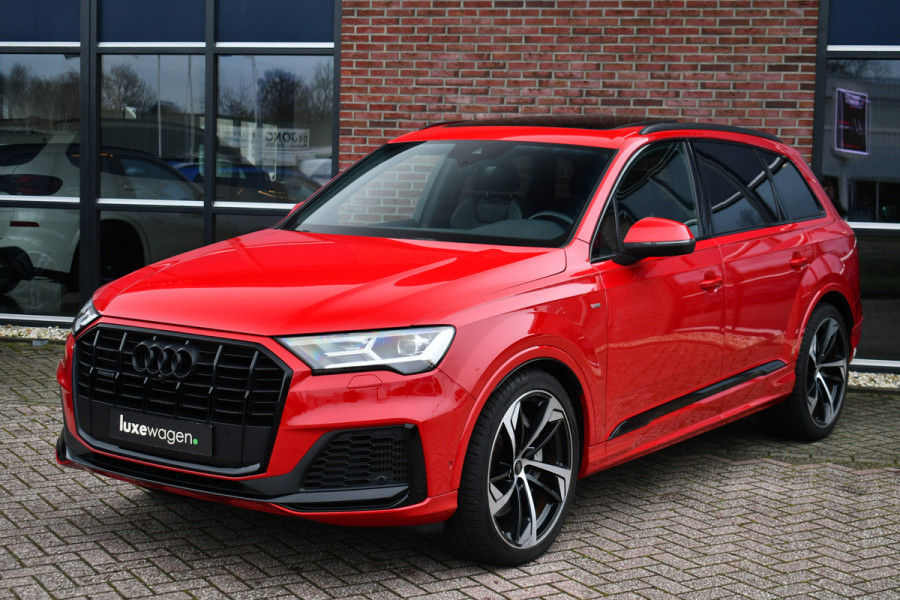 Audi Q7 55 TFSI e quattro S-Line Pano 22inch Contourzetels Luchtv