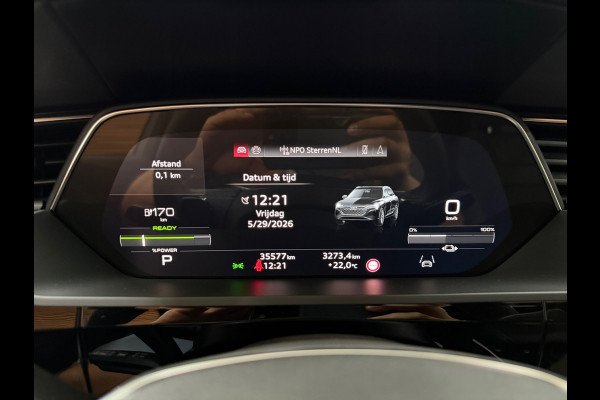 Audi Q8 e-tron 55 quattro S-line Black Edition 115 kWh | 408PK | Pano | Trekhaak | Matrix Led | B&O Sound | Ambient | 21inch |