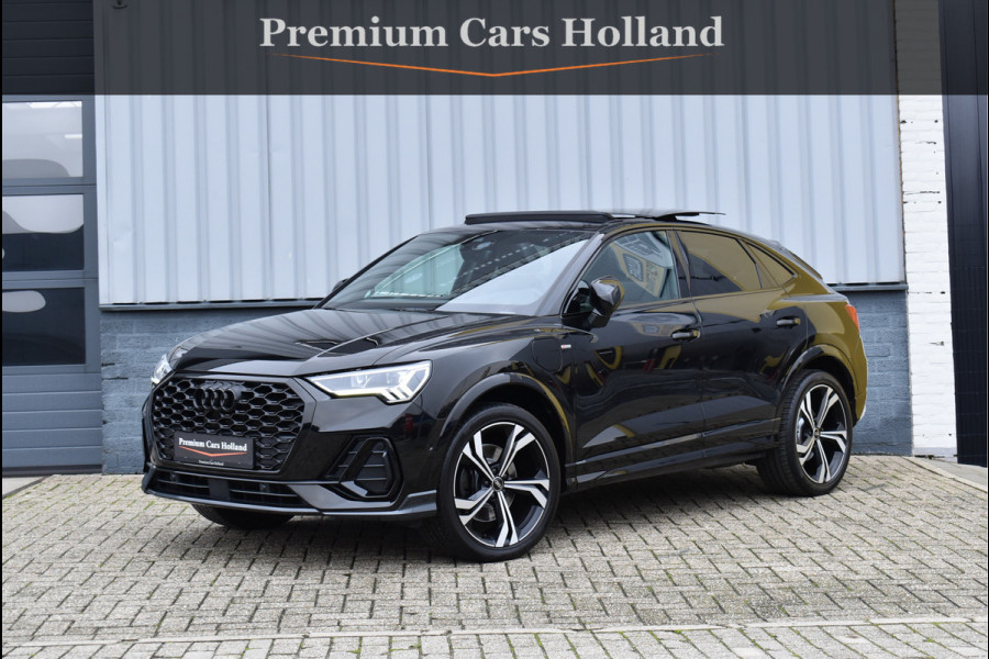 Audi Q3 Sportback 45 TFSI e S-Line 245 Pk Pano Sonos 360 Leder Matrix Trekhaak Keyless ACC 20 Inch