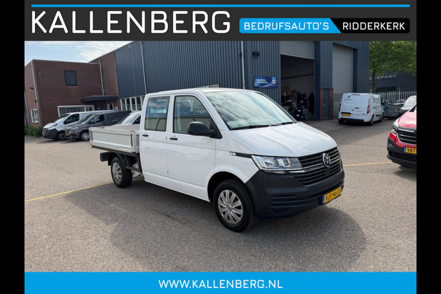 Volkswagen Transporter 2.0 TDI DC / 6 persoons / pick up / Open laadbak / dubbel cabine