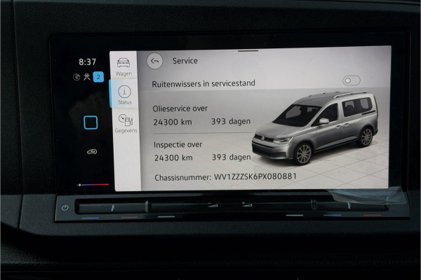 Volkswagen Caddy Cargo 1.5 TSI DSG-7 | Ergo | Camera | Carplay | ACC | Groot Scherm