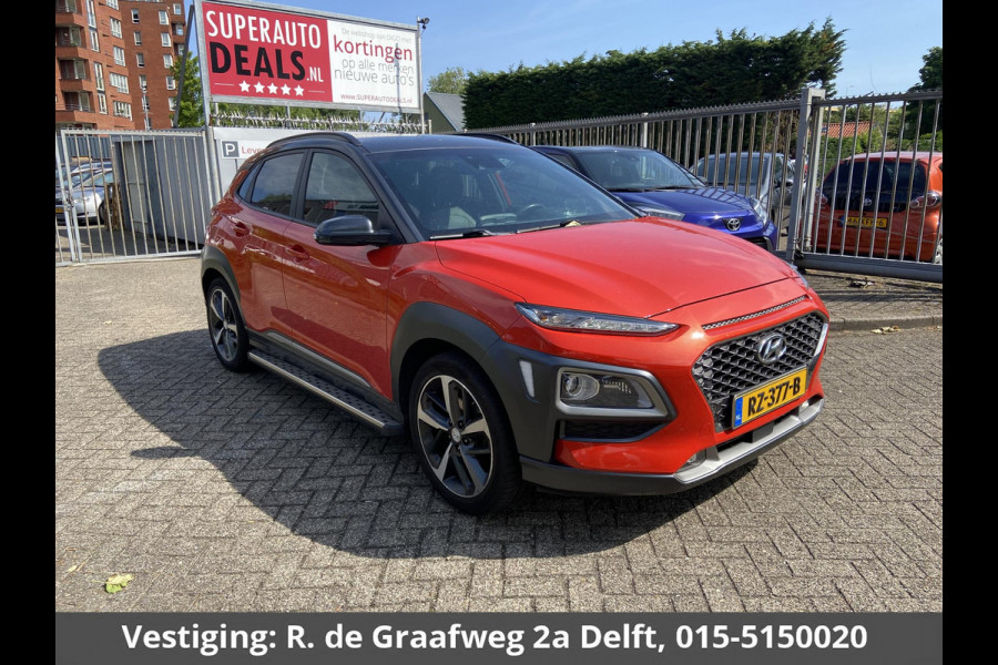 Hyundai Kona 1.0T Premium | Apple carplay & Android Auto | Stoel ventilatie / Verwarming | Head up display |
