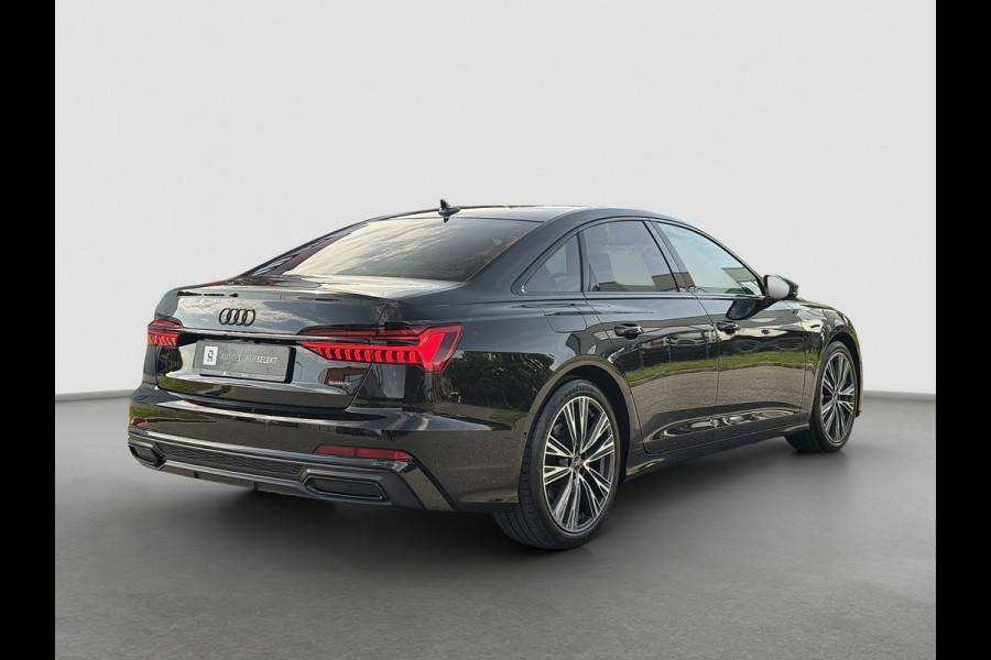 Audi A6 Limousine 55 TFSI e quattro | RS stoelen | Trekhaak | Matrix | 360 | Sfeerverlichting | 20 inch | Carplay | Magnetic Ride
