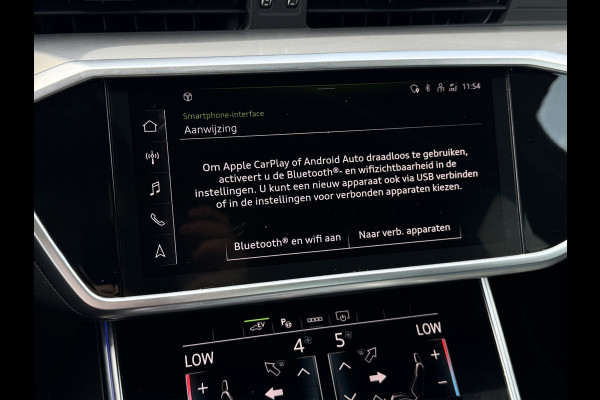 Audi A6 Limousine 55 TFSI e quattro | RS stoelen | Trekhaak | Matrix | 360 | Sfeerverlichting | 20 inch | Carplay | Magnetic Ride