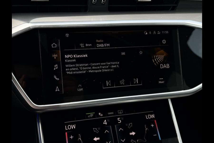 Audi A6 Limousine 55 TFSI e quattro | RS stoelen | Trekhaak | Matrix | 360 | Sfeerverlichting | 20 inch | Carplay | Magnetic Ride