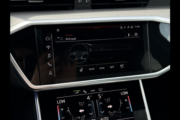 Audi A6 Limousine 55 TFSI e quattro | RS stoelen | Trekhaak | Matrix | 360 | Sfeerverlichting | 20 inch | Carplay | Magnetic Ride