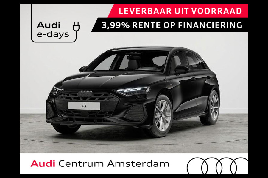 Audi A3 Sportback S edition 40 TFSI e | Comfortpakket plus | Achteruitrijcamera | Optiekpakket zwart plus | Trekhaak |