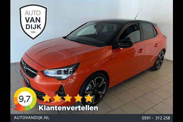 Opel Corsa 1.2 GS Line AUTOMAAT PANO LEDER STOELMASSAGE STOELVERWARMING APPLE CARPLAY AUT.AIRCO
