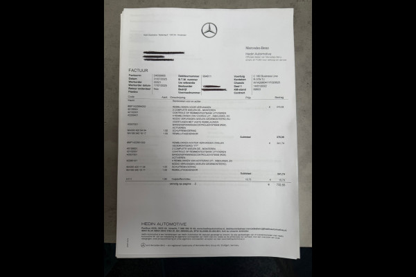 Mercedes-Benz C-Klasse 180 AMG Line GARANTIE|CAMERA|DODEHOEK|KEYLESS|19INCH|DEALER ONDERHOUDEN|2022