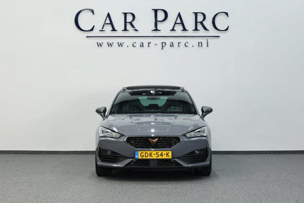 CUPRA Leon 2.0 TSI VZ 300+PK LED/VIRTUAL/SFEER/PANO/HALF LEER+S.VERWARMING+MEMORY/19"/CAM/ACC/ECC/12 MDN GARANTIE!