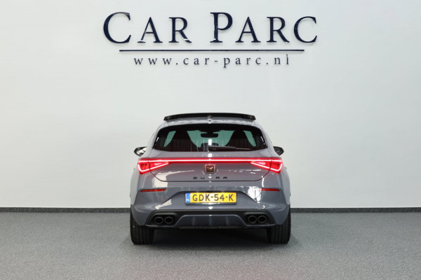 CUPRA Leon 2.0 TSI VZ 300+PK LED/VIRTUAL/SFEER/PANO/HALF LEER+S.VERWARMING+MEMORY/19"/CAM/ACC/ECC/12 MDN GARANTIE!