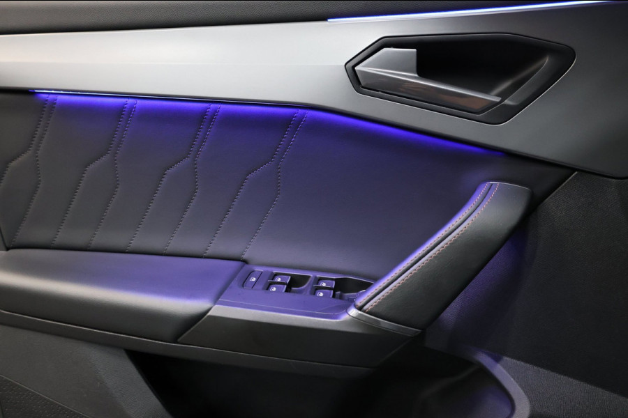 CUPRA Leon 2.0 TSI VZ 300+PK LED/VIRTUAL/SFEER/PANO/HALF LEER+S.VERWARMING+MEMORY/19"/CAM/ACC/ECC/12 MDN GARANTIE!