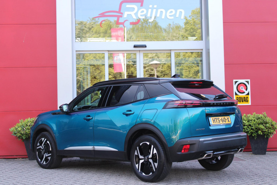 Peugeot 2008 1.2 Hybrid 145 GT AUTOMAAT | NAVIGATIE | FULL LED KOPLAMPEN | DRAADLOZE APPLE CARPLAY/ANDROID AUTO | ADAPTIVE CRUISE CONTROL | CAMERA VOOR + ACHTER | CLIMATE CONTROL | LICHTMETALEN VELGEN 17" | KEYLESS ENTRY/START | DAB+ RADIO | DODEHOEK DETECTIE | PARKEERSENSOREN VOOR + ACHTER | DRAADLOZE TELEFOONLADER |