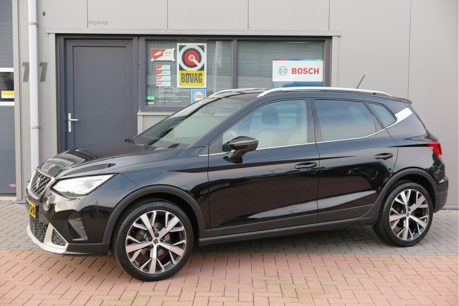 Seat Arona 1.0 TSI 70KW 95PK Xperience Connect,Led Matrix , Virtual cockpit, Keyless, Adaptive cruise, PDC, 18" LMV , Navi,App / smartlink , Bleutooth , DAB+ etc. Dealer onderhouden .