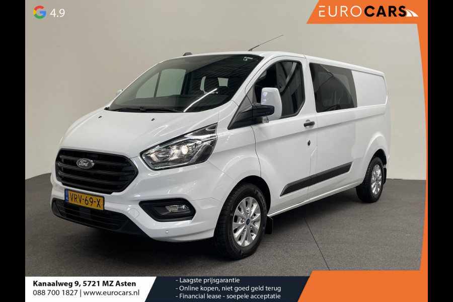 Ford Transit Custom 300 2.0 TDCI L2H1 Trend Dubbele Cabine Automaat 5p Airco Navigatie Bluetooth Trekhaak